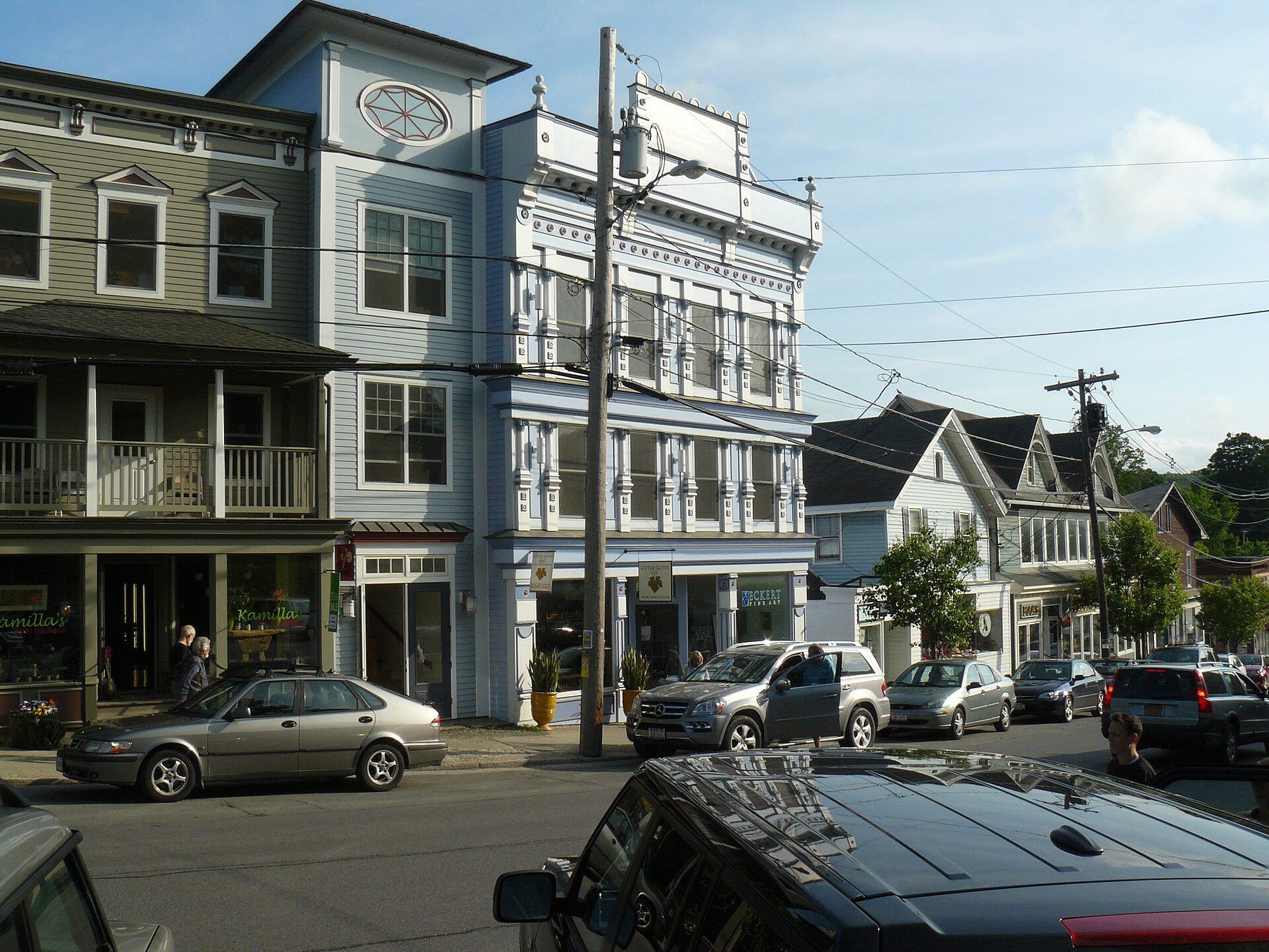 Village of Millerton, view of business district